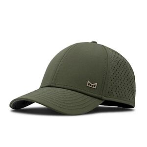 MELIN A-Game Hydro$65 Performance Snapback Hat- Olive- Small NWT